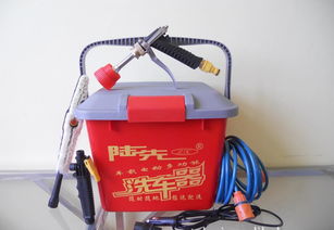 陆先22升家用车载便携式洗车器 电动洗车器 高压清洗机 洗车工具价格 厂家 图片